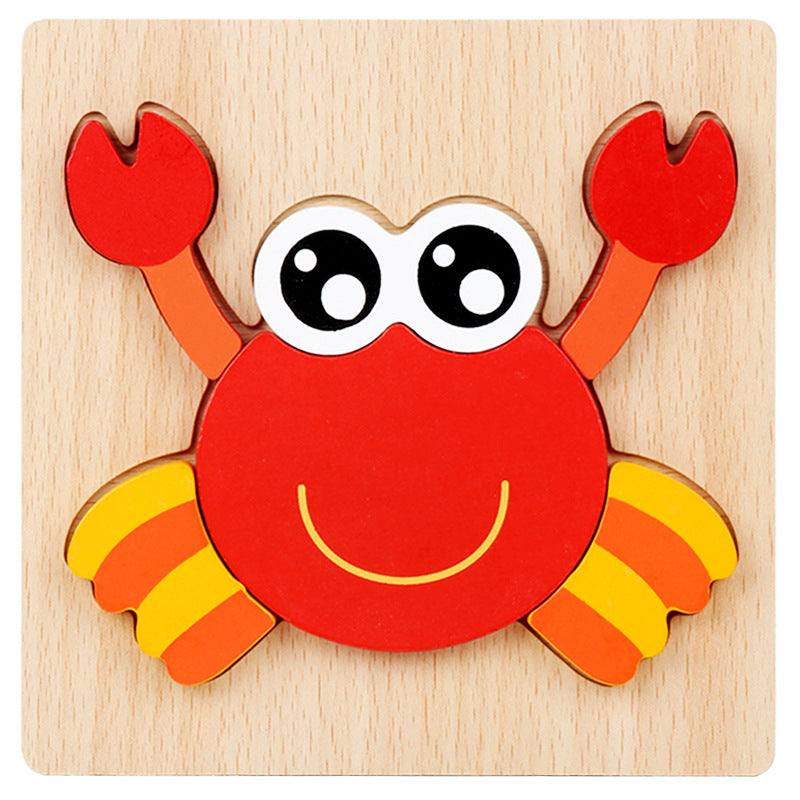 CrabAmaze | Montessorri Holzpuzzle