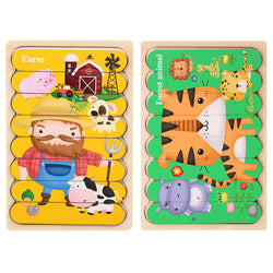 FarmFriends | Baby-Holzpuzzle
