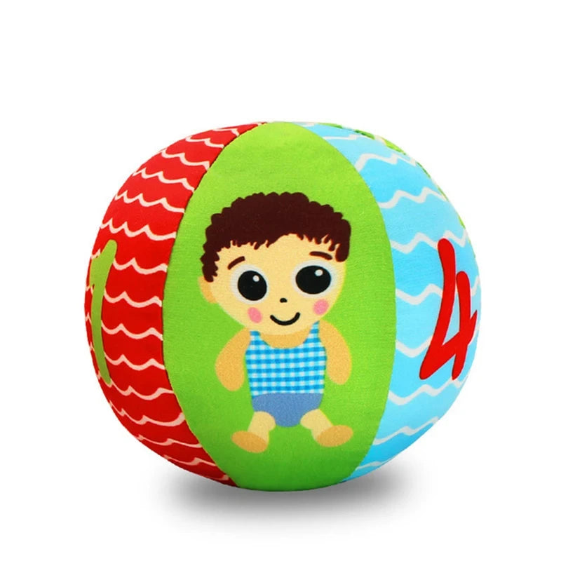 Weiches Bett Hängendes Ball Rassel Spielzeug für Babys | Bundle von 3