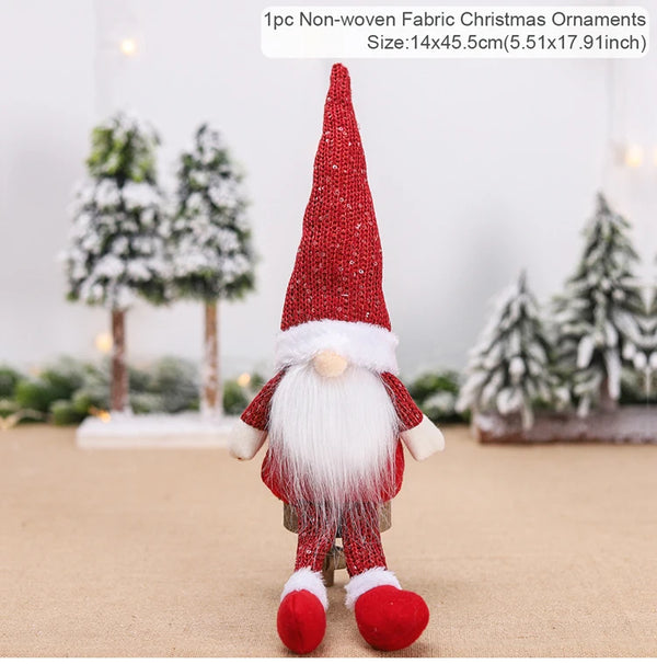 Festliche Doll | Weihnachtsdoll für kreatives Spielen von Kindern