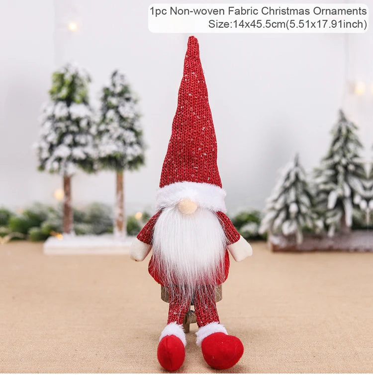 Festliche Doll | Weihnachtsdoll für kreatives Spielen von Kindern
