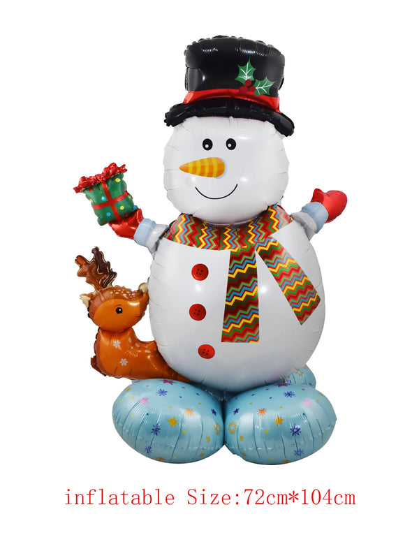 Stand-Schneemann | Süße Standballons für Kinder