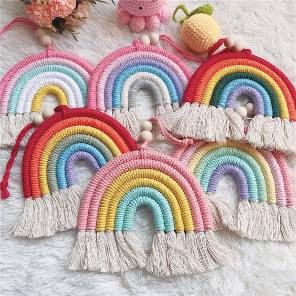 PastelDreams | Handgefertigte Regenbogen Quasten