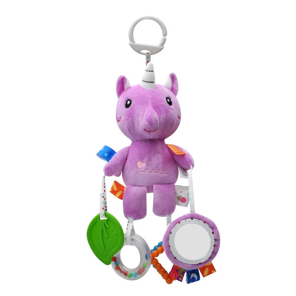 Weiche Freude | Neugeborenes Baby Cartoon Tier Glockenspiel Rassel