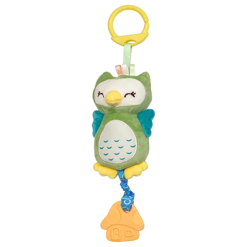 Kuschelfreund | Neugeborenes Baby Cartoon Tier Glockenspiel Rassel