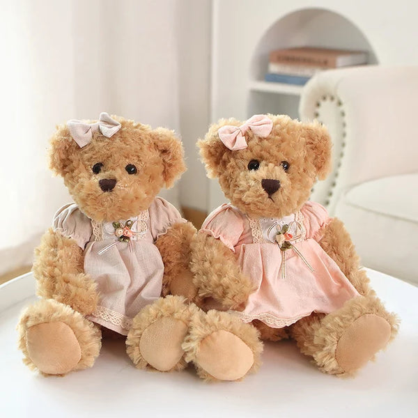 Süße Herzen | Teddy-Bären-Paar Spielzeug für Kinder
