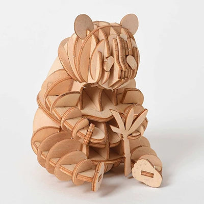 Panda | Pädagogisches Holzpuzzle für Kinder