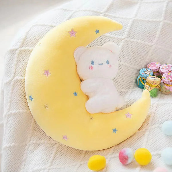 Mond-Bär Plüschtier | Süß, weich & perfektes Geschenk