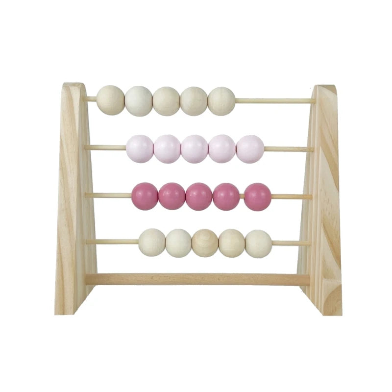 Nordischer Abakus aus Holz | Baby-Mathe-Spielzeug