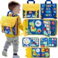 PlayfulPair | 2 Bündel Rucksack Busy Board für Kinder