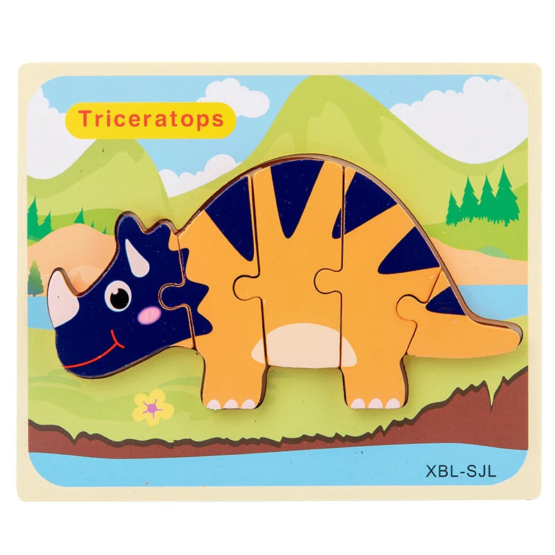 Abenteuer-Pack Holzpuzzle für Kinder | Set aus 3