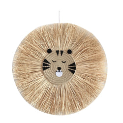 Süßes Tierkopf Ornament | Lustiger Löwe Wandanhänger für Kinder