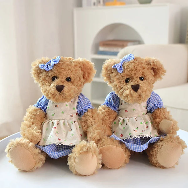 Charmantes Duo | Teddy-Bären-Paar Spielzeug für Kinder