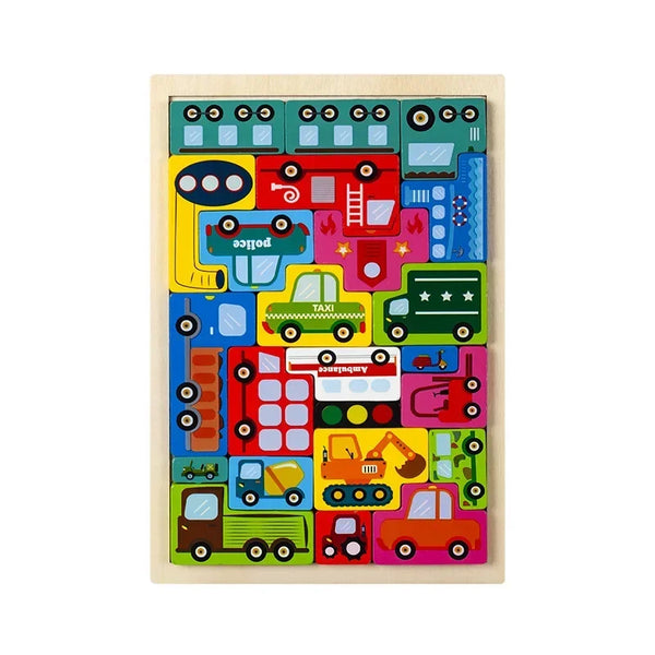 Entdecke & Lerne Puzzle-Paar für Kinder | Bundle aus 2