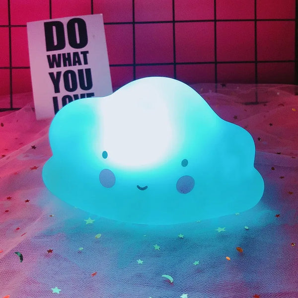 Blaue Wolke | Baby LED-Nachtlicht Dekorationsspielzeug