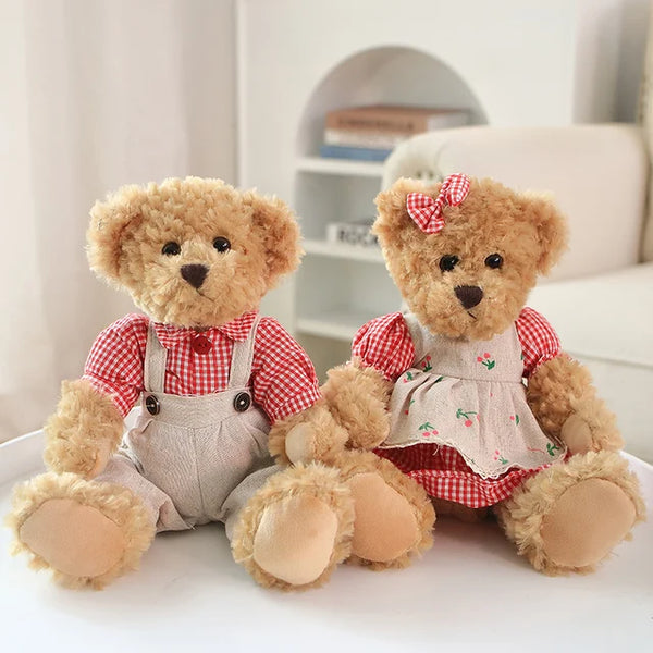 Liebesbären | Teddy-Bären-Paar Spielzeug für Kinder