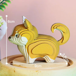 ShibaSnuggles | Welpe Papier-Puzzle
