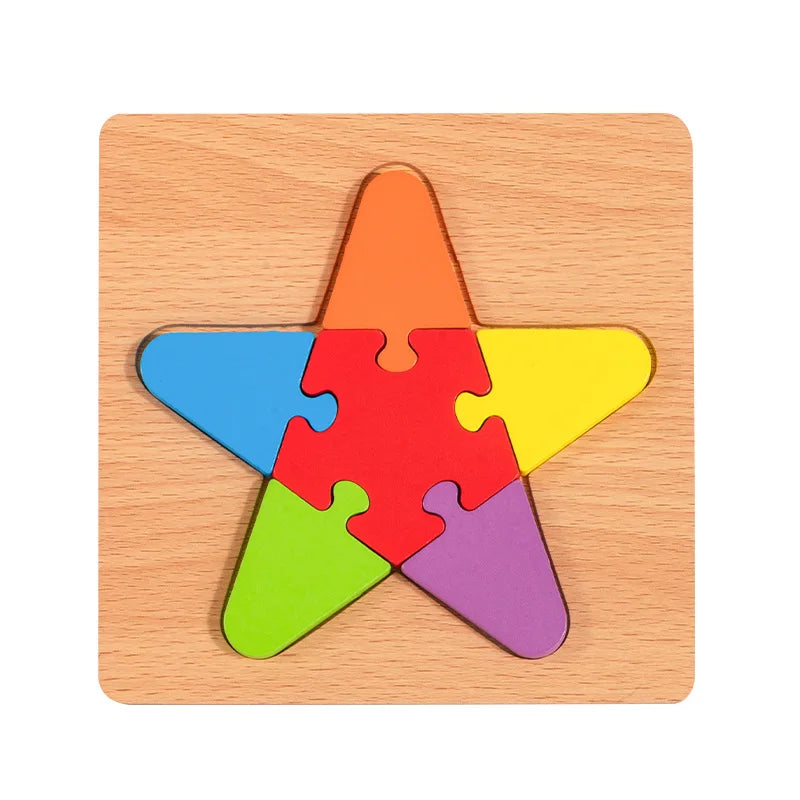 MathMinds | 3 Bündel Geometrische Holzformen