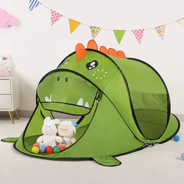 DinoDen | Cartoon Tiere Spiel Zelt