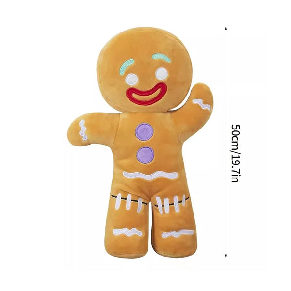 Großer Lebkuchenmann | Weihnachtspuppen Spielzeug für Kinder