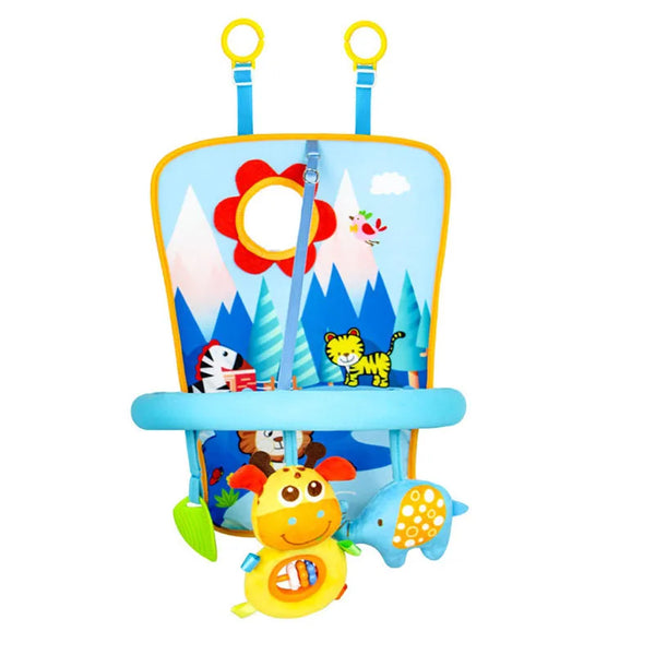 Hängendes Bauernhoftier-Spielzeug mit Rasseln für Kinder | Bundle von 3