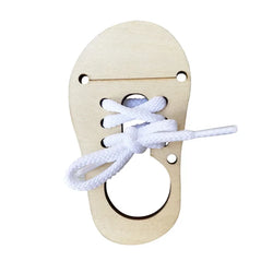 ShoeStrings | Montessori-Wagen-Spaß aus Holz