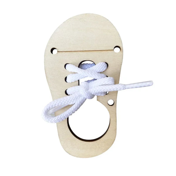 ShoeStrings | Montessori-Wagen-Spaß aus Holz