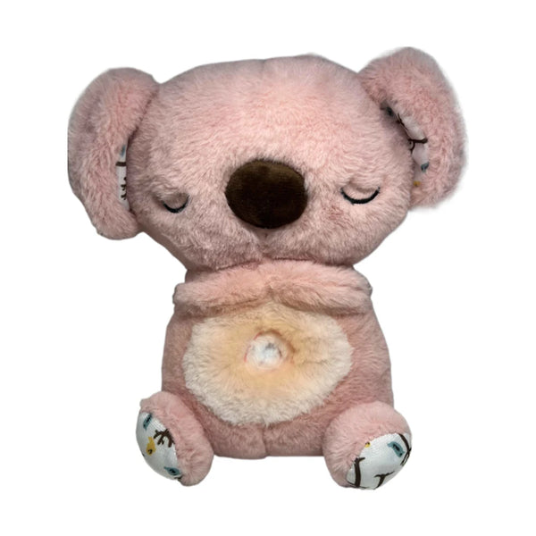 Hellrosa Baby Koala | Plüschtier mit Schlafsound für Kinder