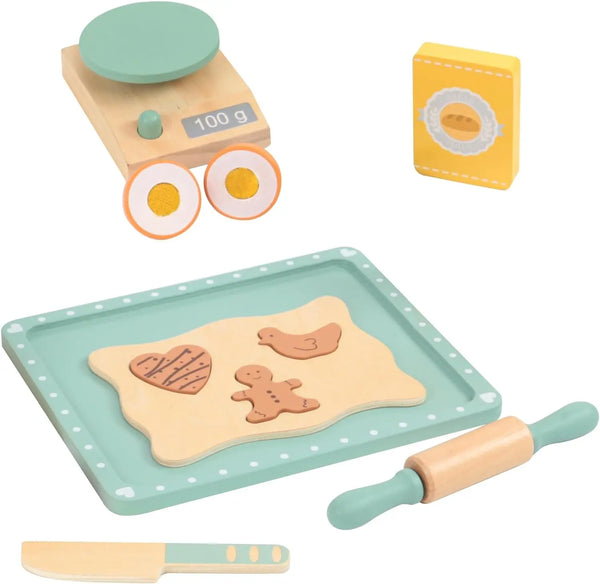 Kekse-Maschinen-Set | Holz-Küchenspielzeug für Kinder