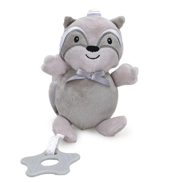 Weiches Plüschtierspielzeug mit Rassel für Babys | Set aus 3