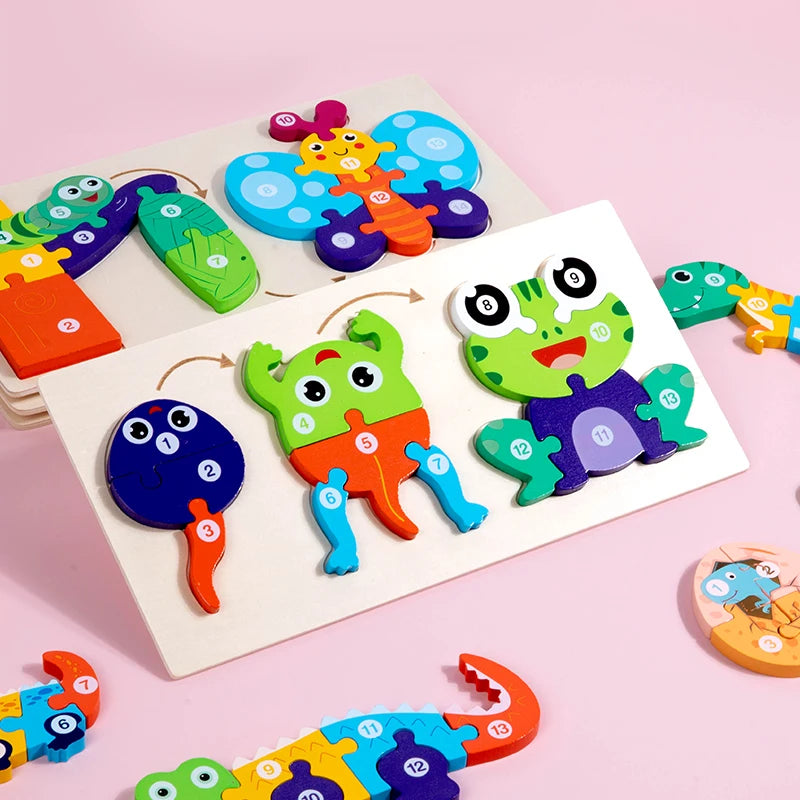 ChickadeeGrowth | Tierwachstum Puzzles
