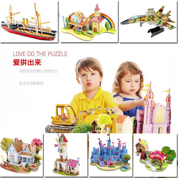 SandyShore | Baupapier-Puzzle