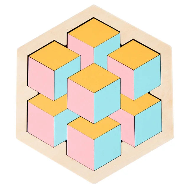 ColorBurst | 3 Bündel Vorm Puzzel Speelgoed