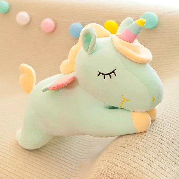 LuckyCharm | 2 Bündel Einhorn Plüschtier
