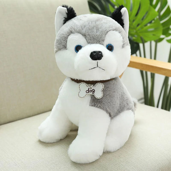 Husky Hund | Kleines Weiches Plüschtier für Kinder