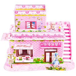 Märchenhaus Bau-Puzzle für Kinder | Bundle von 3