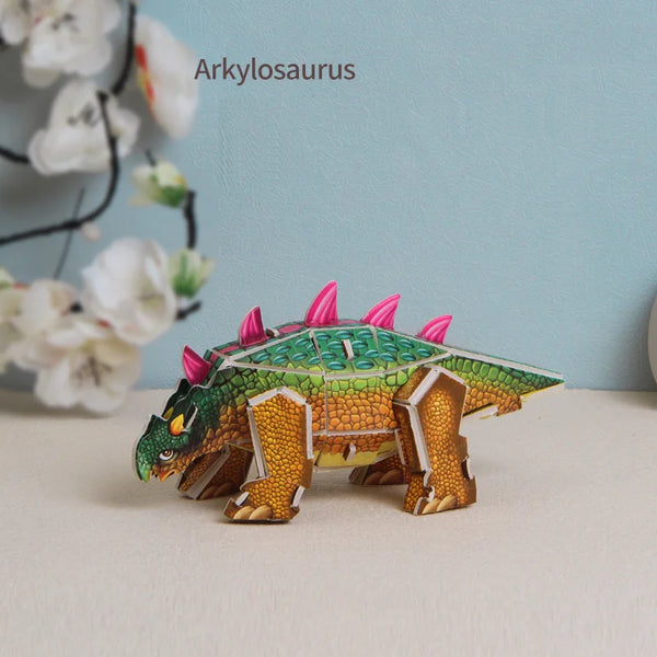 Baby-Dinosaurier-Plüsch-Stoffspielzeug für Kinder | Bundle aus 3