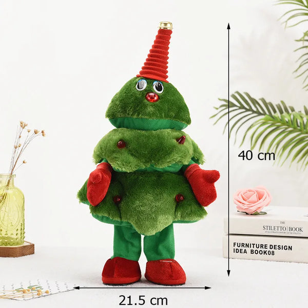 Elektronische Weihnachts-Plüschtiere für Kinder | Set von 3