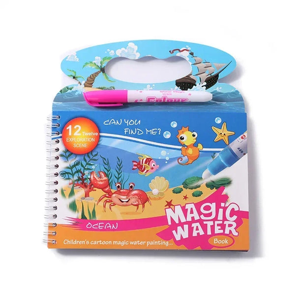 FruityDinosplash | 3 Bündel Magisches Wassermalerei Buch