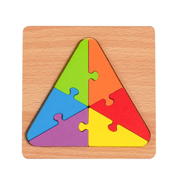 GeoGenius | 3 Bündel Geometrische Holzformen