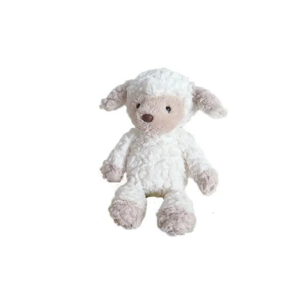 Gemütliches Lamm | Weiches Flauschiges Schaf Kuscheltier für Kinder