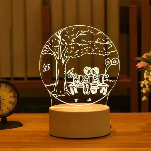 Gemütliche Nacht LED-Nachtlichter für Kinder | Bundle von 3