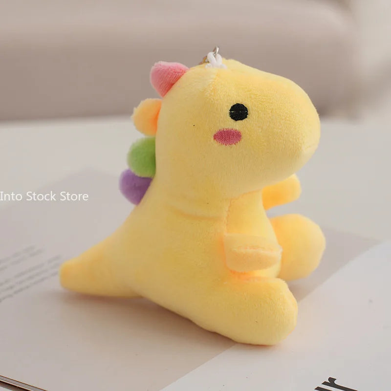 Verspieltes Stofftier Dino Plüschspielzeug für Kinder | Set aus 2