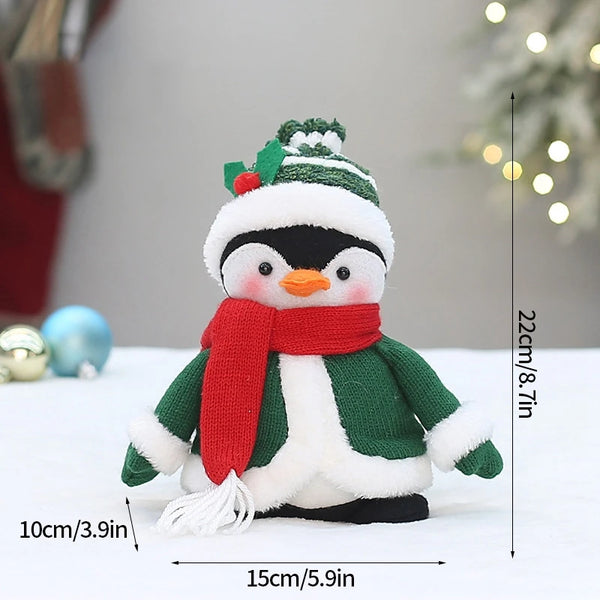 Pinguin | Weihnachtspuppen Spielzeug für Kinder