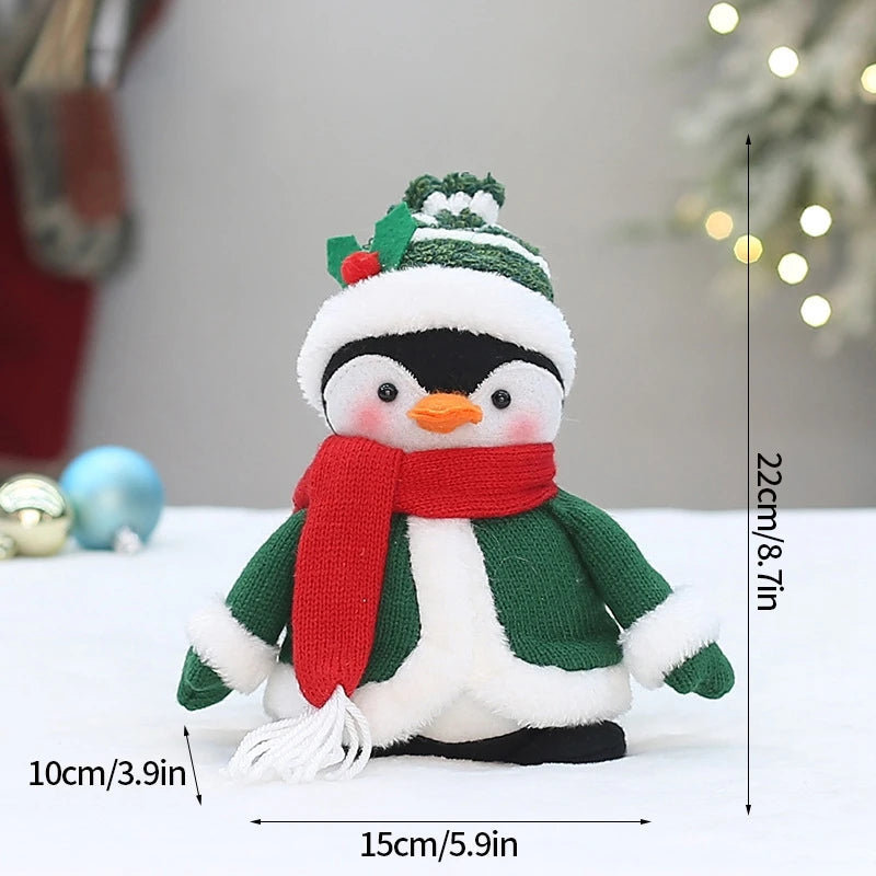 Pinguin | Weihnachtspuppen Spielzeug für Kinder