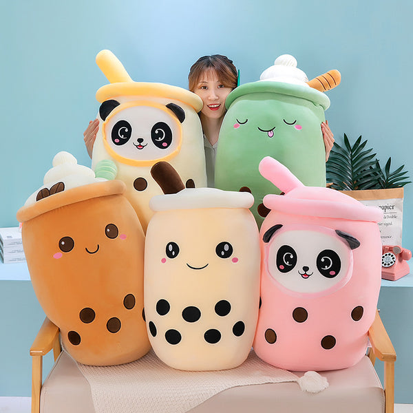 PlushySip | Bubble Tea Becher Plüschtiere