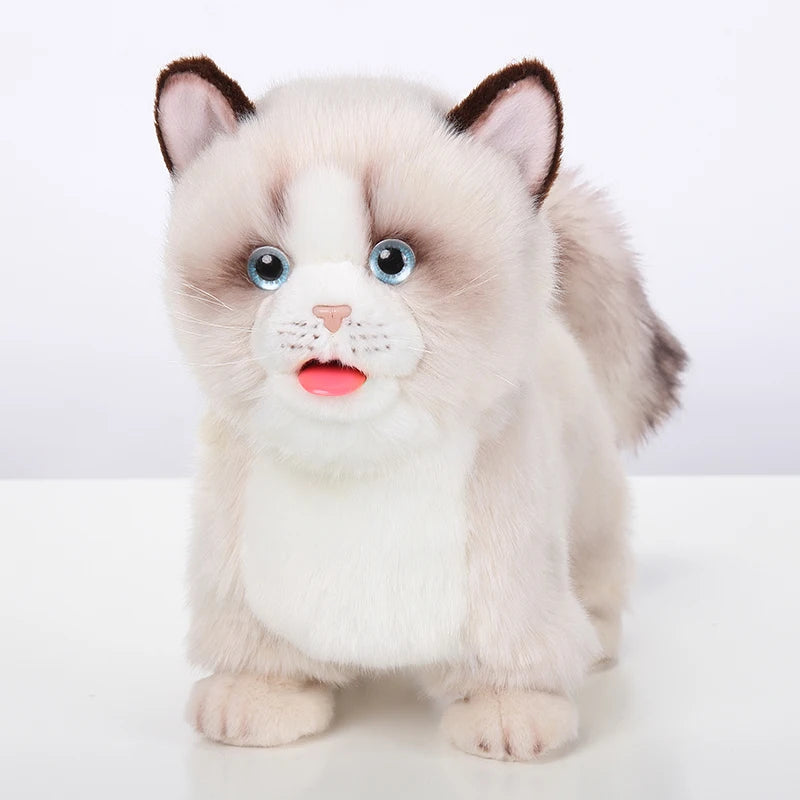 Lebendige Katze | Laufendes miauendes elektronisches Katzenspielzeug für Kinder
