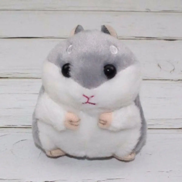 Dunkelgraue Explorer Mouse | Schlüsselanhänger Plüschtier für Kinder