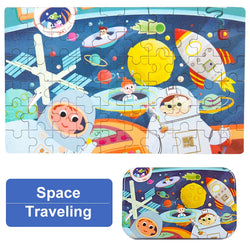 Spaß beim Lernen Frühe Lernpuzzle für Kinder | Set von 3