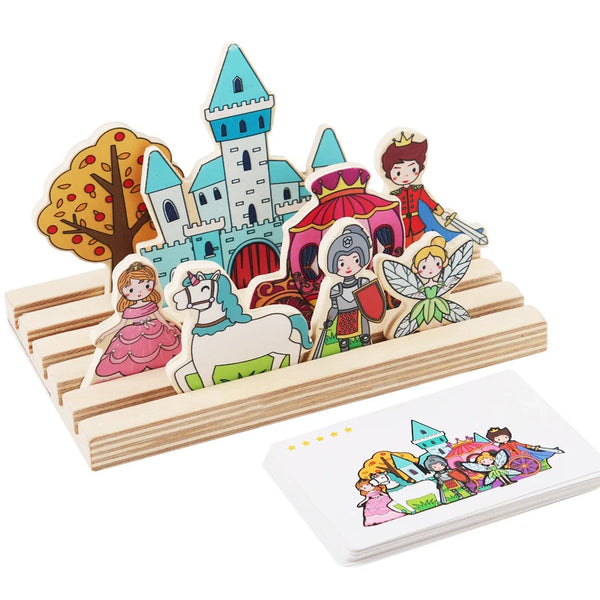 Magic Schloss | Früherziehung Formanpassung Spielzeug für Kinder